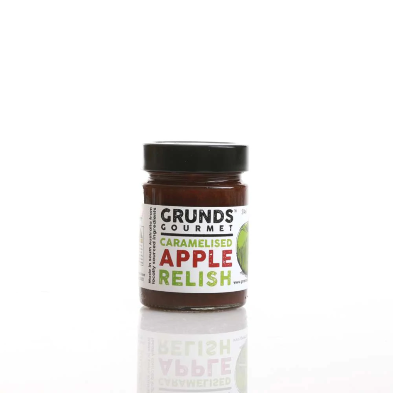 Grunds Caramelised Apple Relish - Hubert Gourmet