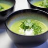 Cucumber Wasabi Flavour Pearls soup